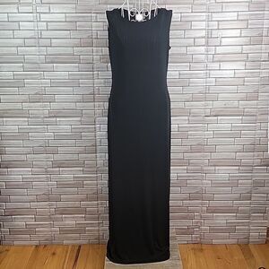 To the Max black maxi dress Size M